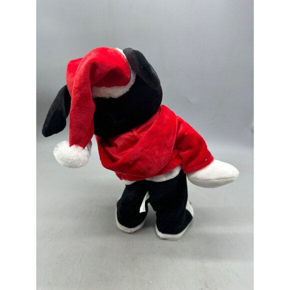 Merry Bright Singing & Dancing Bulldog Christmas Plush Toy 14" Tall READ - Picture 3 of 9